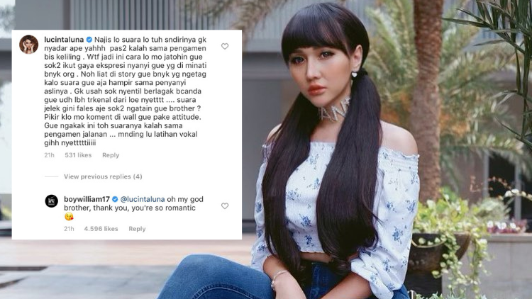 Lucinta Luna Geram Dipanggil Brother, Boy William Tetap Selow Saat Dibilang Sepi Job