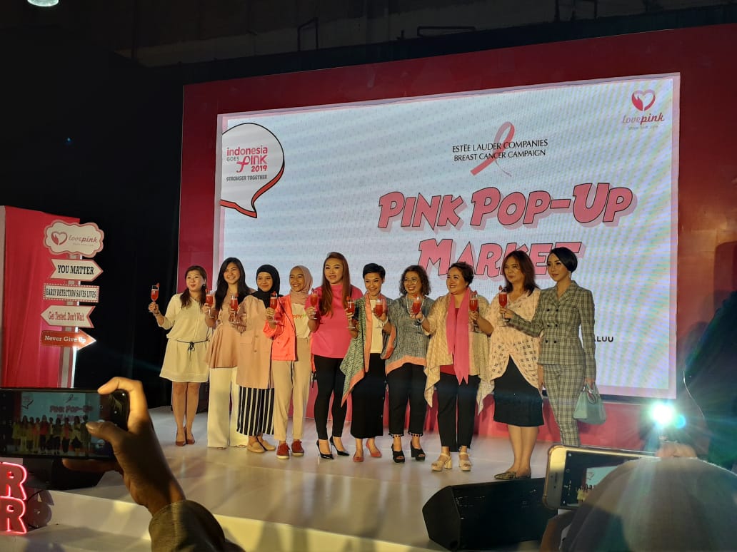 Lewat Pink Pop Up Market, Estee Lauder & Lovepink Indonesia Bantu Ciptakan Kesadaran Masyarakat Tentang Kanker Payudara