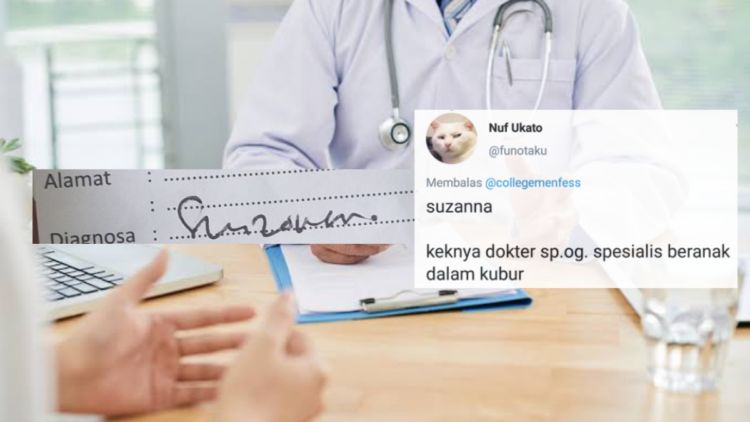 10 Tebakan Warganet Saat Baca Tulisan Tangan Dokter yang Nggak Karuan. Mana yang Benar nih?