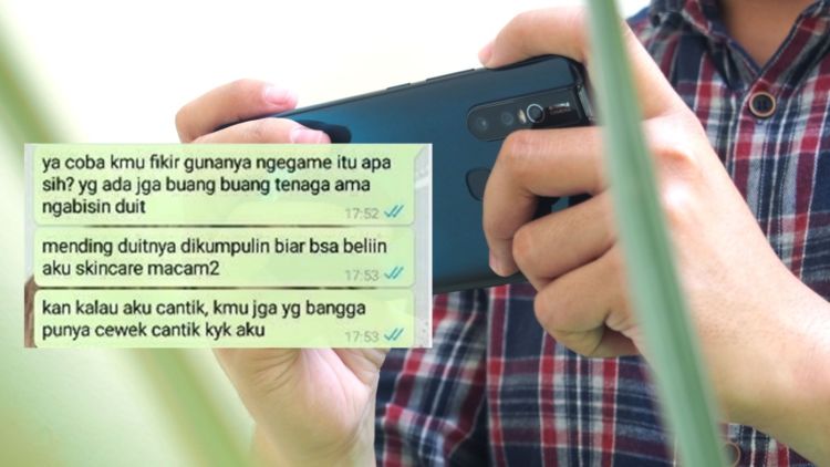 Larang Nge Game Dan Minta Beliin Skincare Cewek Ini Diputusin