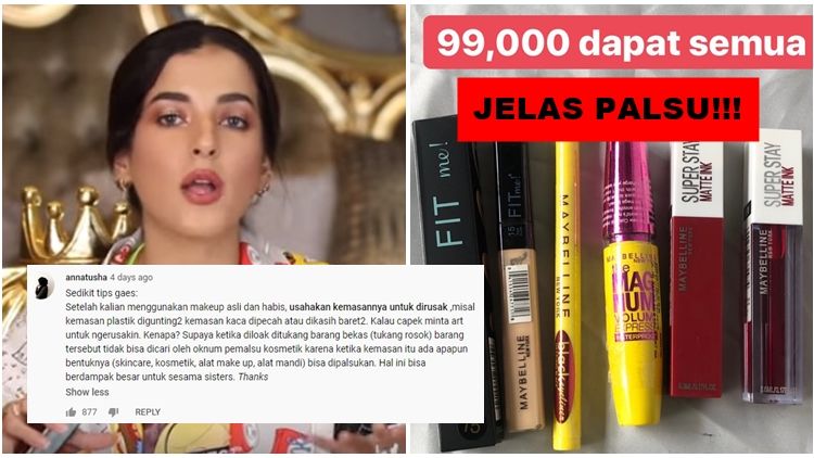 Tasya Farasya Kupas Tuntas Fenomena Makeup Palsu; Dibuatnya dari Urin Hingga Sianida!