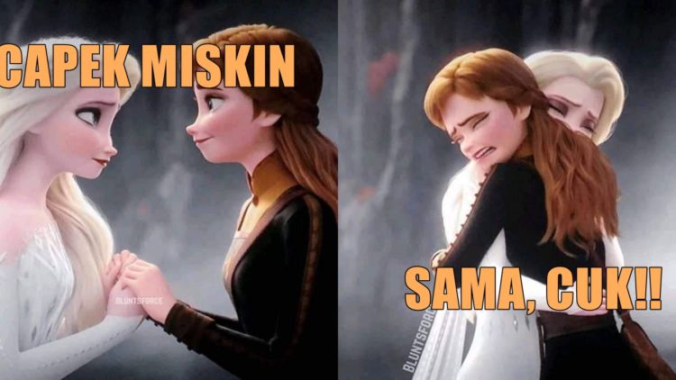 10 Meme Kocak yang Mesti Kamu Pantau Sebelum Nonton Frozen 2. Ngakak Sampai Geli di Ujung Kaki