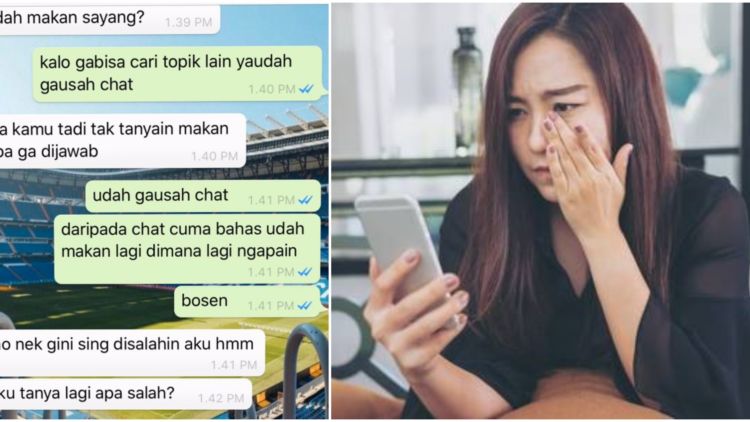 Kasus Marah ke Pacar Cuma Karena Chat-nya Nggak Kreatif ini Bikin Heran. Sayang kok Begini sih?