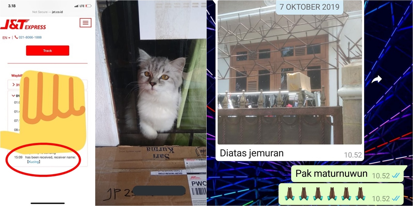 11 Hasil Kerja Kurir Paket Saat Rumah Sepi dan Mesti Kejar Setoran. Terkesan Ngasal, tapi Amanah