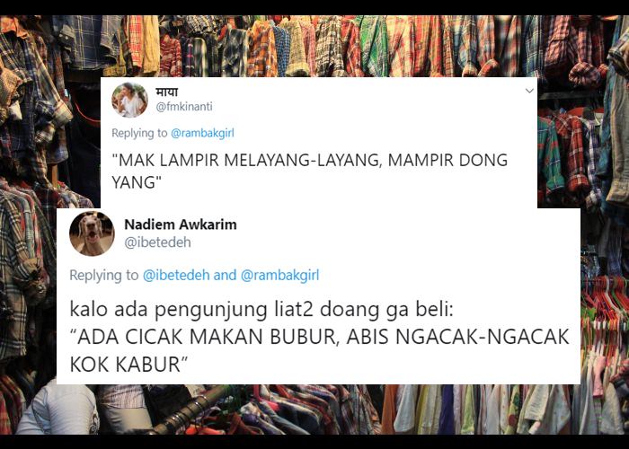 15 Rayuan Maut Penjual Baju di Pasar demi Gaet Calon Pembeli. Beneran S-3 Marketing Harvard nih!