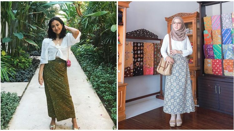 8 OOTD Rok Batik yang Sederhana. Biar Nggak Melulu Dibilang Mau Kondangan!