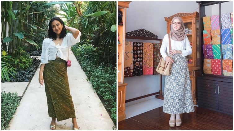 8 OOTD Rok Batik yang Sederhana. Biar Nggak Melulu Dibilang Mau Kondangan!