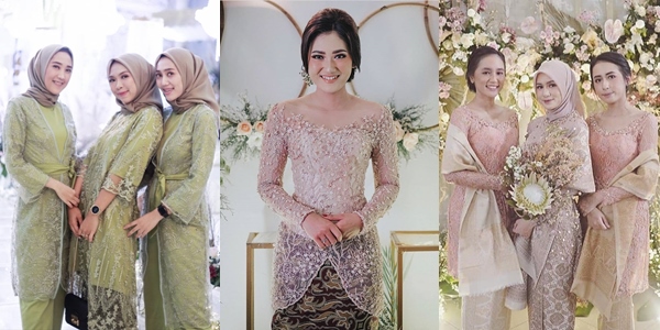 12 Inspirasi Setelan Tunik Kebaya Terbaru untuk Sisters of The Bride. Manis dan Elegan!