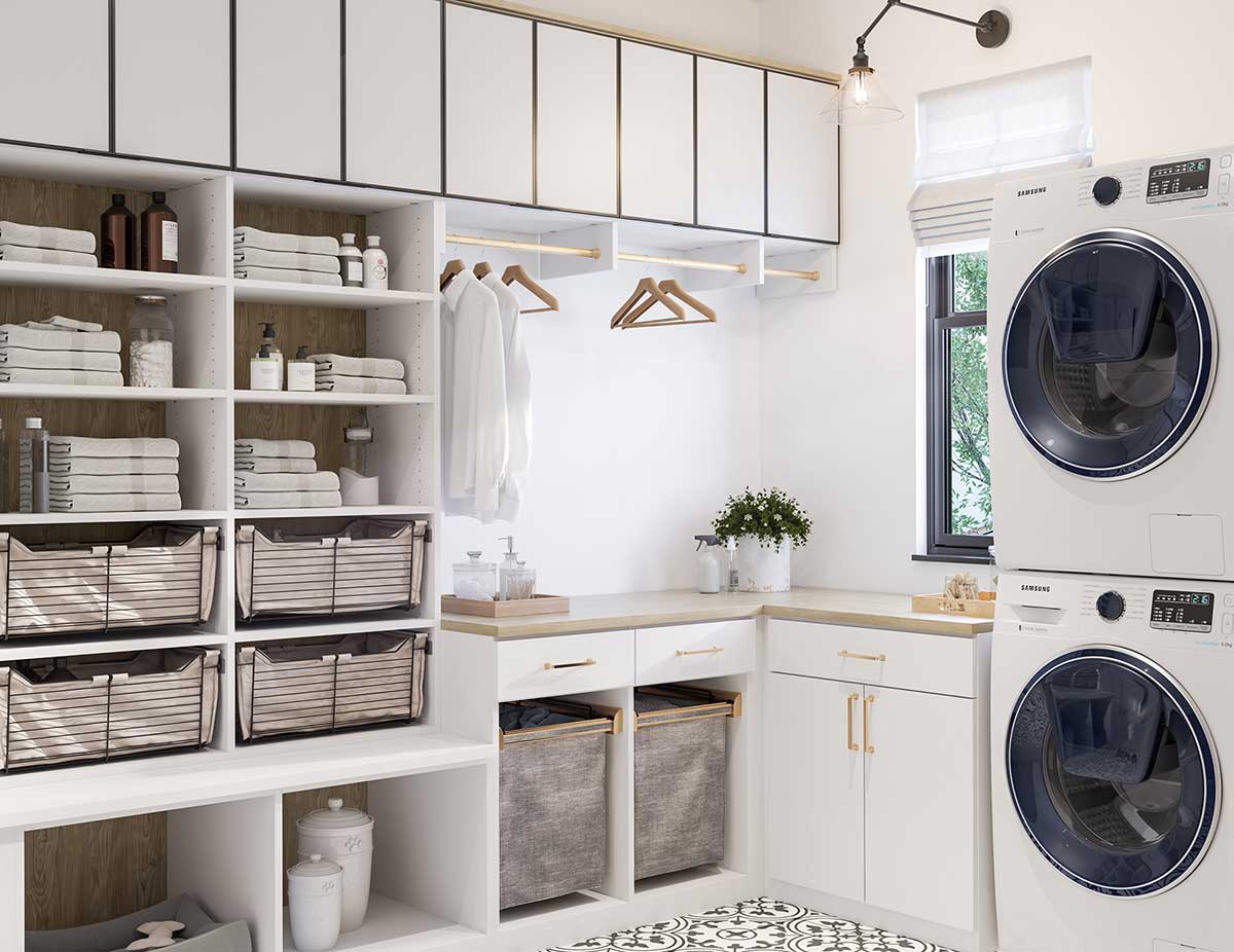 7 Inspirasi Laundry Room Minimalis yang Bikin Momen Nyucimu Makin Seru Lagi