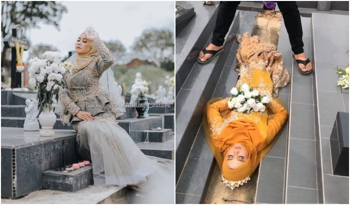 Hunting Foto di Kuburan, Pemilik Butik dan Modelnya Dihujat Warganet. Kayak Gitu Sopan Nggak sih?