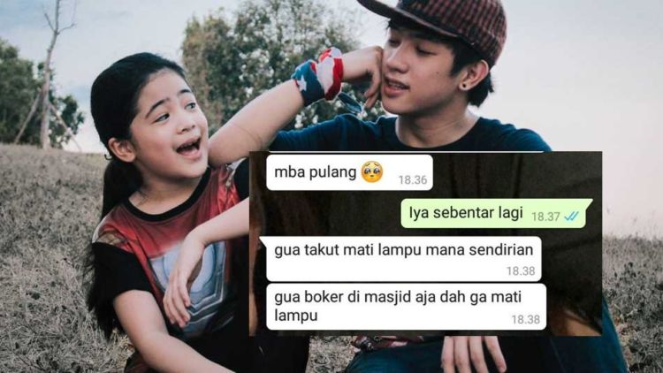 12 Chat Yang Tunjukkan Cara Kakak Ngemong Adiknya Nggak