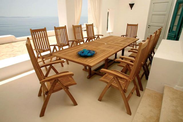 Set Furnitur dari Kayu Jati