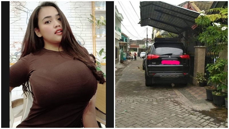 Clara “Duo Semangka” Heran Kanopi Rumahnya Viral, Warganet: Bikin Garasi Dulu Baru Punya Mobil!