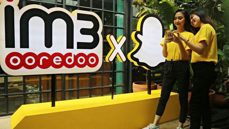 Untuk Pengguna Snapchat, IM3 Ooredoo Beri Kuota Gratis & Hadirkan Kompetisi Berhadiah Smartphone