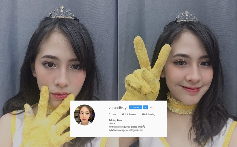 Bikin Akun Instagram Baru Tanpa Embel-Embel JKT48, Zara Disebut ‘Kacang Lupa Kulitnya’