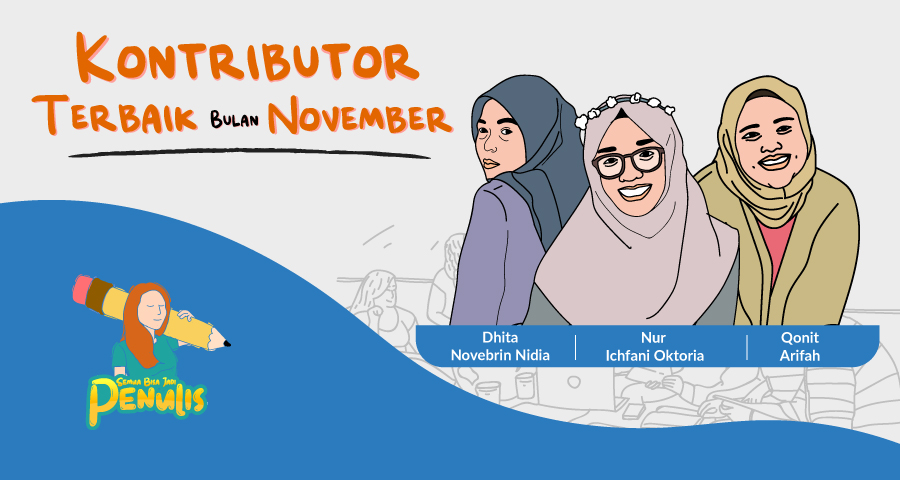 3 Nama yang Jadi Kontributor Terbaik Bulan November. Siapa Sajakah Mereka? Intip Profilnya Yuk!