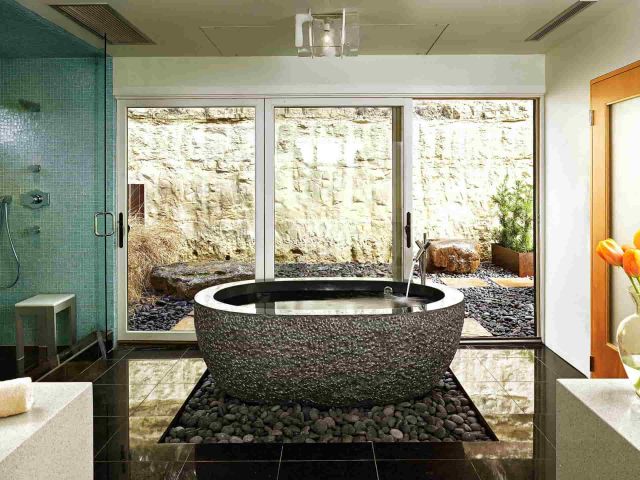 Stone Bathtub