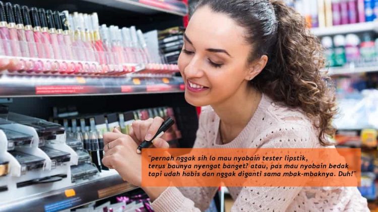 Setelah Tahu Fakta-Fakta Ini, Kamu Akan Menyesal Pernah ‘Nyicip’ Tester Makeup. Ewh!