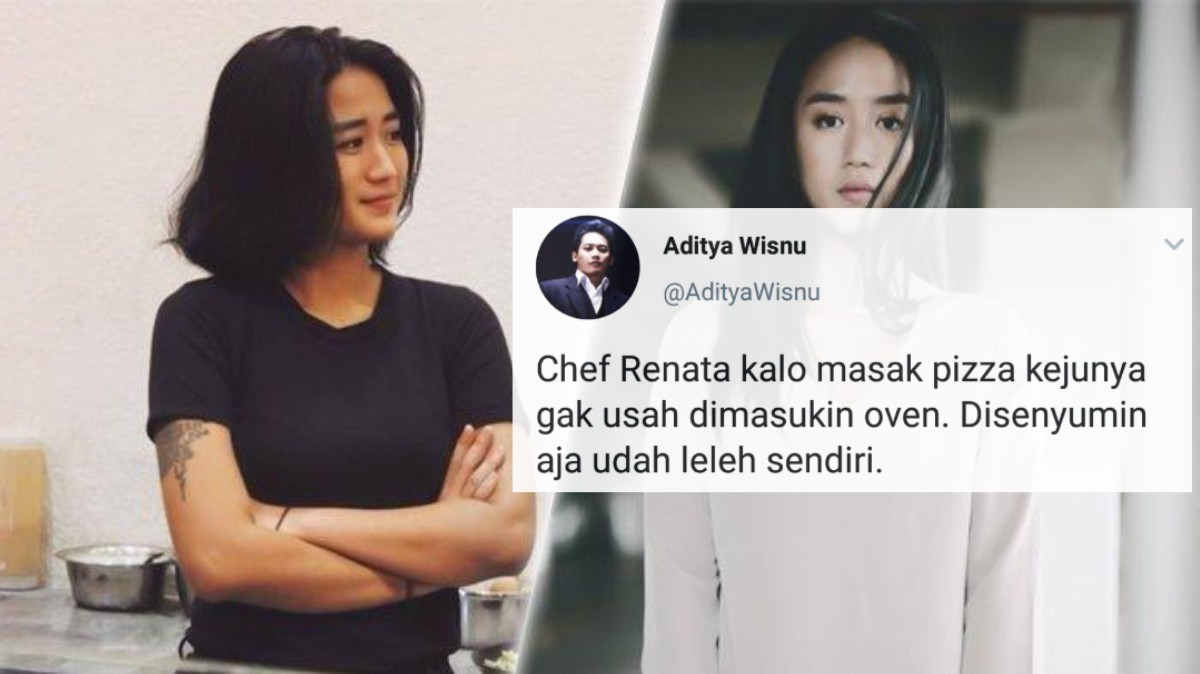 10 Mukjizat Senyum Chef Renatta di Mata Warganet. Kehaluan Mata dan Imaji Lelaki yang Sungguh Kocak