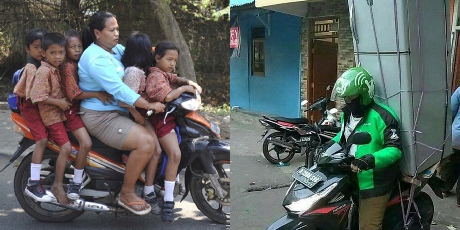 5 Alasan Orang-orang Nekat Bawa Banyak Muatan Saat Naik Motor. Nggak pada Takut Jatuh Apa?