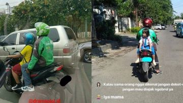 10 Hal yang Sering Terjadi Ketika Ojol Jemput Anak Kecil. Selalu Ada Kelakuan Kocak Bikin Ngakak