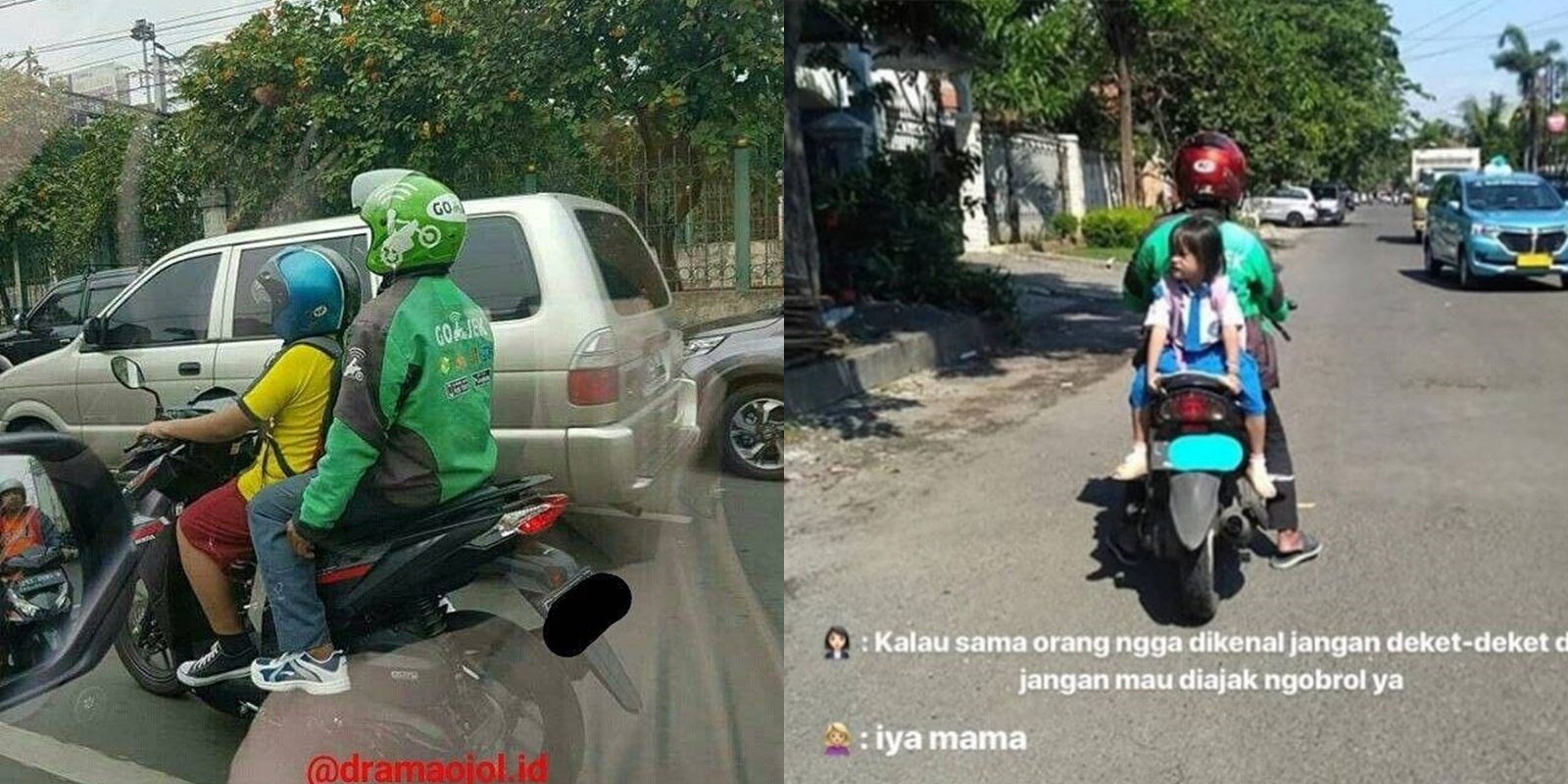 10 Hal yang Sering Terjadi Ketika Ojol Jemput Anak Kecil. Selalu Ada Kelakuan Kocak Bikin Ngakak