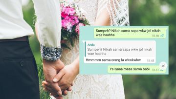 10 Reaksi Orang Saat Dapat Undangan Nikah dari Teman Dekat. Seneng sih, tapi Banyak Nggak Percayanya