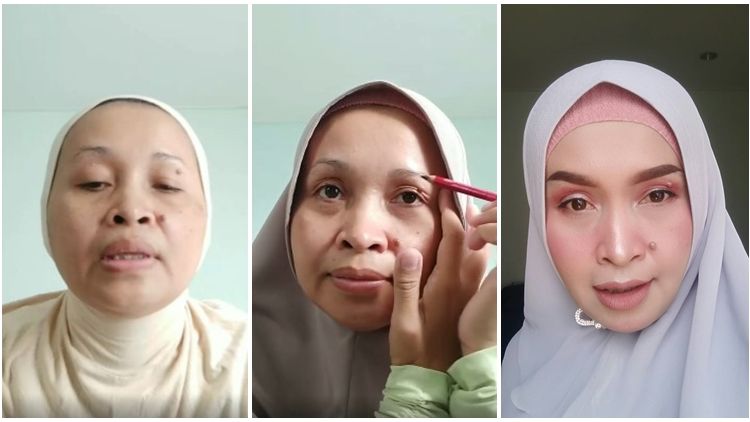 Kenalin Novita Natalia, Emak-Emak yang Skill Makeup-nya Bikin Minder Cewek Kekinian