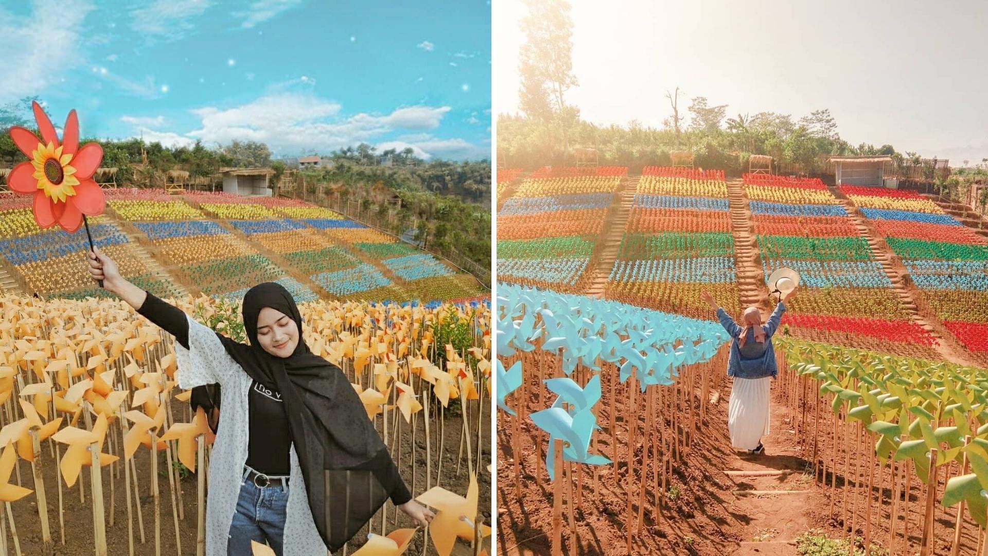 Bumi Kitiran, Destinasi Warna-warni yang Hits di Batu Malang. Pas Banget Buat Liburan Tahun Baruan!