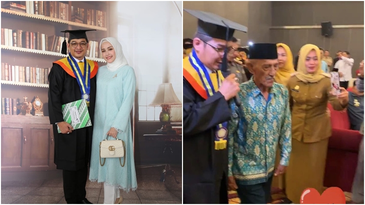 Nyanyikan Lagu Ayah untuk Seorang Perwakilan Wisudawan, Pasha Ungu Bikin Momen Wisudanya Haru