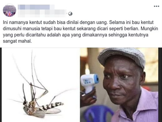 Pria Uganda Dikabarkan Mampu Bunuh Nyamuk dengan Kentutnya. Ternyata Begini lo Fakta Sebenarnya