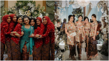 15 Ide Padu Padan Kutubaru Bermotif Ciamik untuk Bridesmaid. Siap-siap deh Dipuji Cantik~