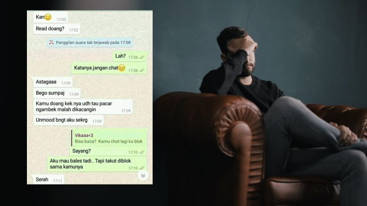 Ancam Blokir Kalau Nge-Chat, Giliran Didiemin Malah Ngambek. Girls, Nuntut Peka Nggak Gini Caranya!!!1