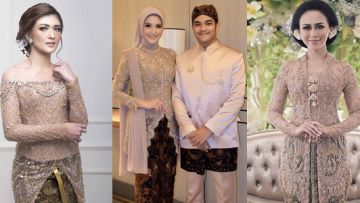 14 Ide Kebaya Warna Champagne untuk Lamaran yang Jadi Favorit di Instagram. Uwu, Cakepnya!