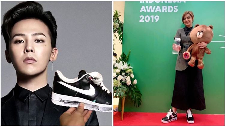 Bikin Para Kpopers Histeris, Penampilan Najwa Shihab Pakai Sneakers G-Dragon Kece Abis!