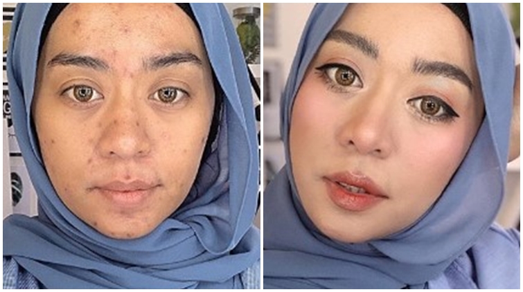 Bermodal Makeup Lokal Murah, Ini Rahasia Para Beauty Vlogger Menyamarkan Bekas Jerawat Mereka!