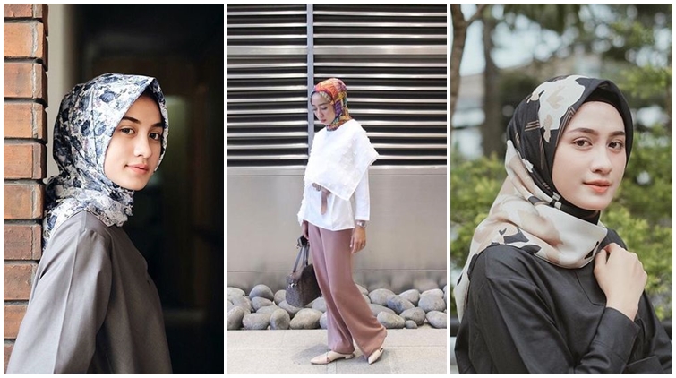 Begini Panduan Praktis Pakai Hijab Motif Biar Nggak Lebay atau Terlalu Ramai