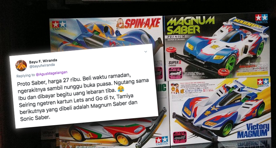 10 Jenis Tamiya dan Alasan para Cowok Membelinya Waktu Kecil Dulu. Gegara Kartun Let’s and Go! nih~