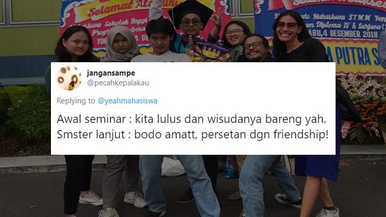 Berbagai Kutipan Wisuda yang Mengajarkanmu Arti Pahitnya Kenyataan. Selesaikan Kuliahmu, Walau Berat