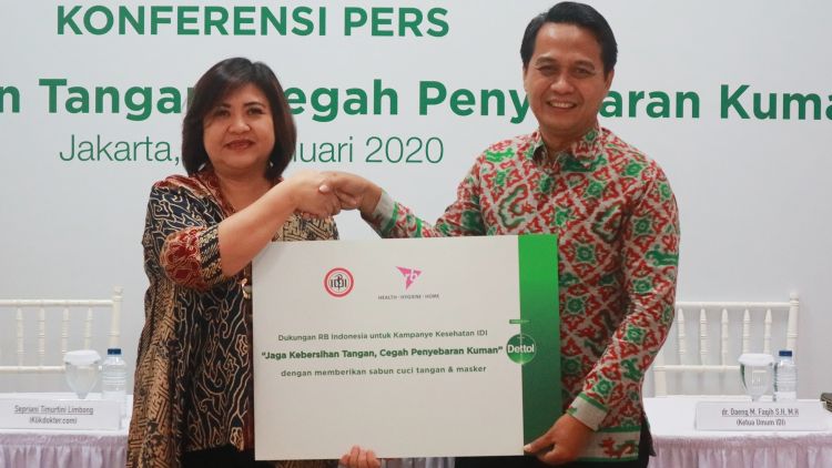 IDI dan Reckitt Benckiser Indonesia Imbau Masyarakat Jaga Kebersihan Tangan untuk Cegah Penyebaran Kuman