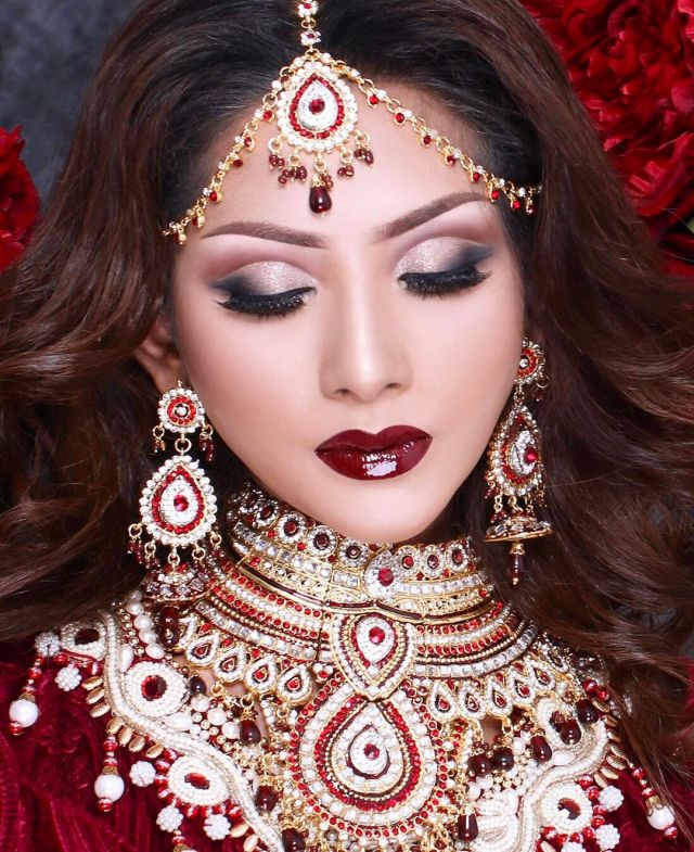 make up pengantin india tercantik