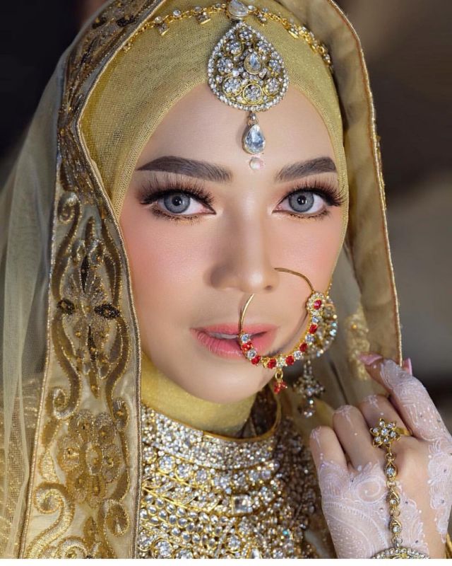 make up pengantin india tercantik