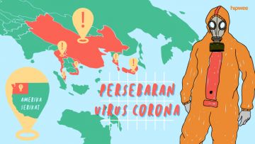 Sudah Dikonfirmasi, Ini Persebaran Virus Corona di Berbagai Negara. Bikin Ketar-ketir Seluruh Dunia!