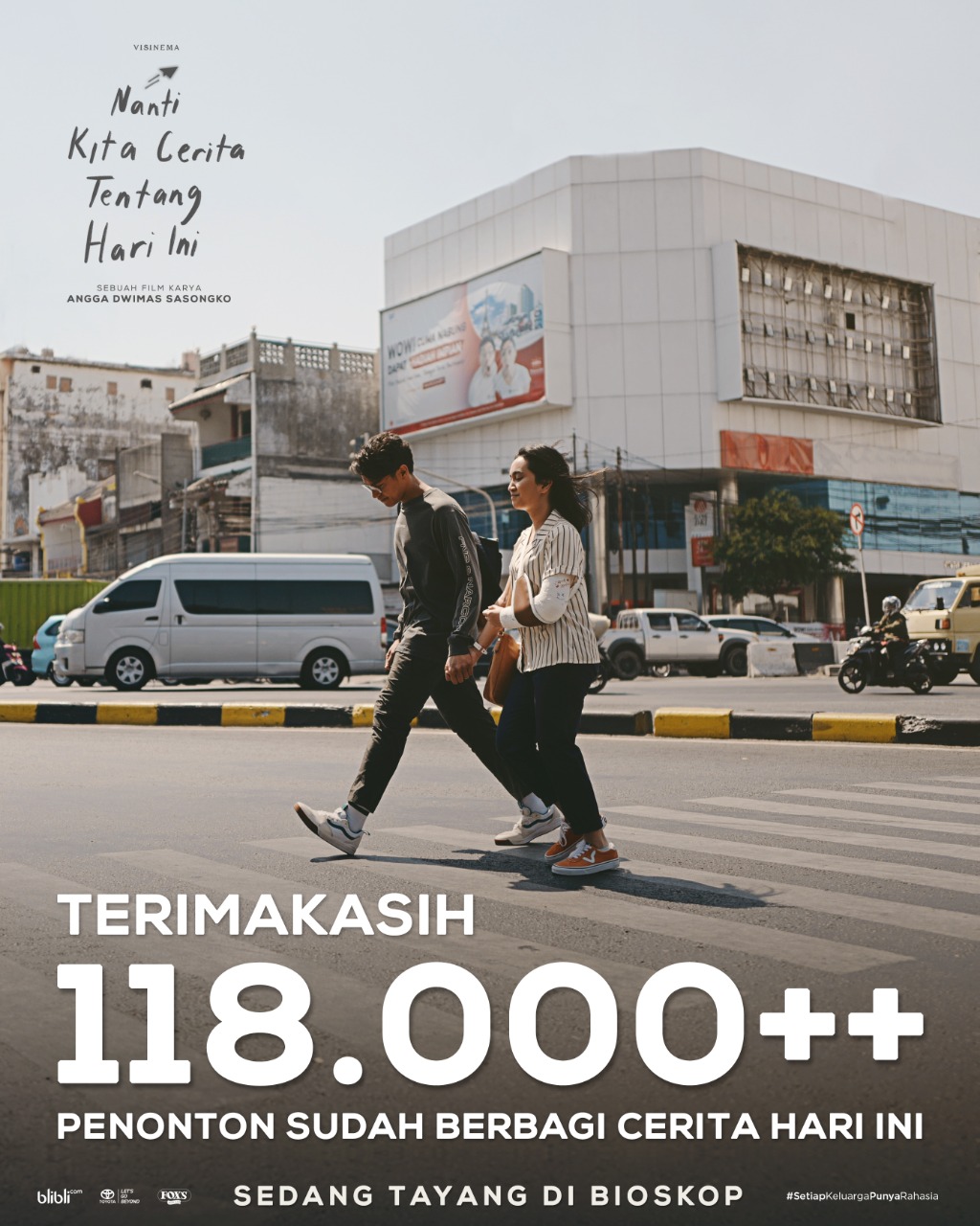 Hari Pertama Tayang, Film NKCTHI Raih Lebih dari 118.000 Penonton. Gokil!