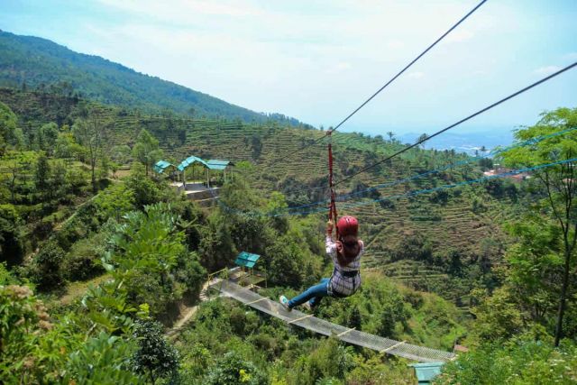 Flying fox Umbul Sidomukti , Semarang