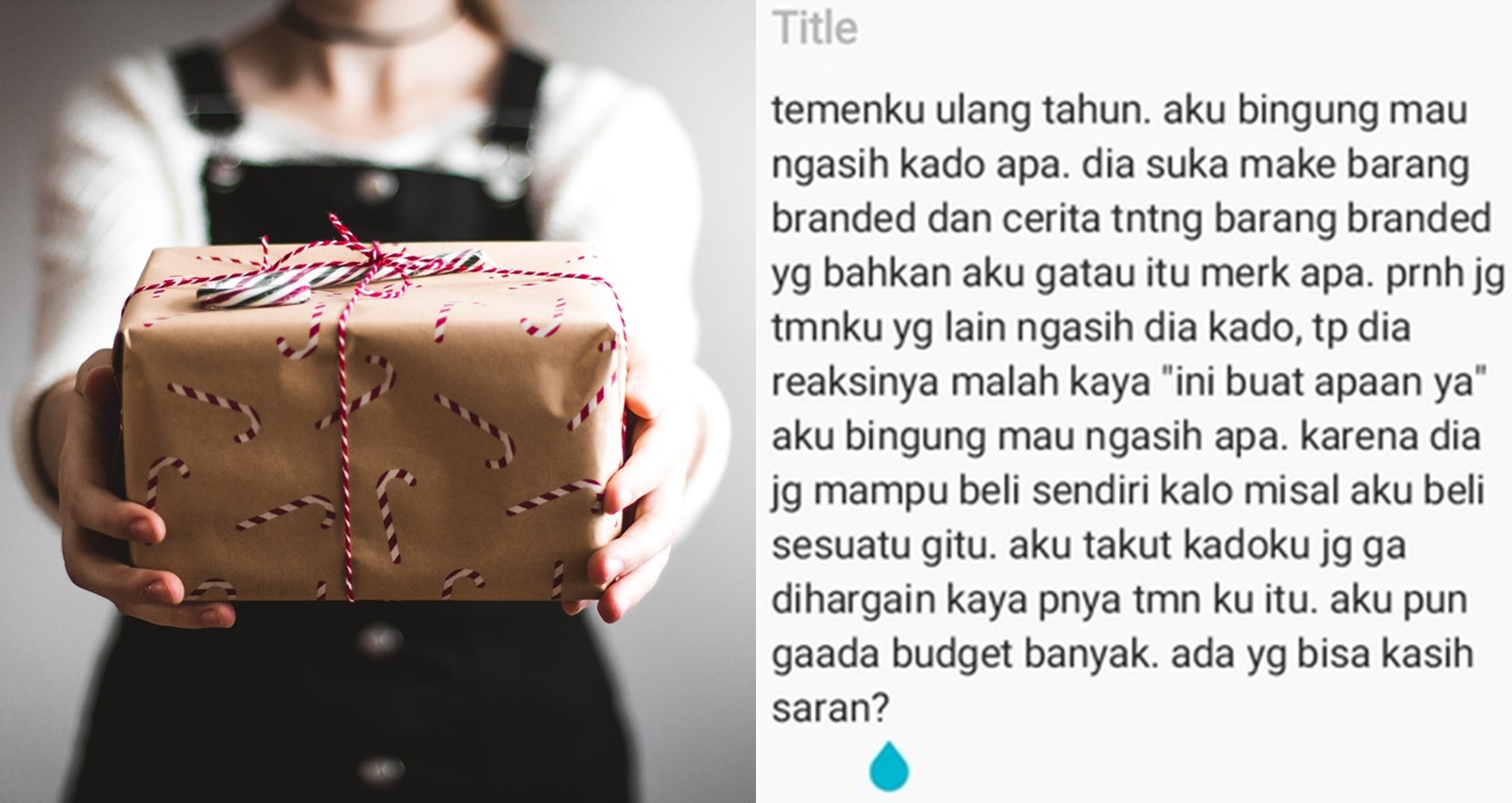 Warganet Bimbang Pilih Kado Teman yang Suka Barang Branded. Ada Ya Aturan Kado Harus Begini Begitu?