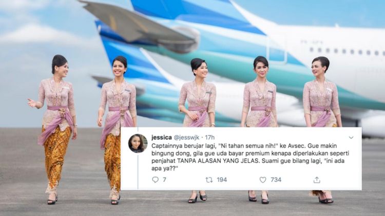 Garuda Blunder Lagi, Penumpang Kelas Bisnis Ditahan Karena Dianggap Menghina Garuda!