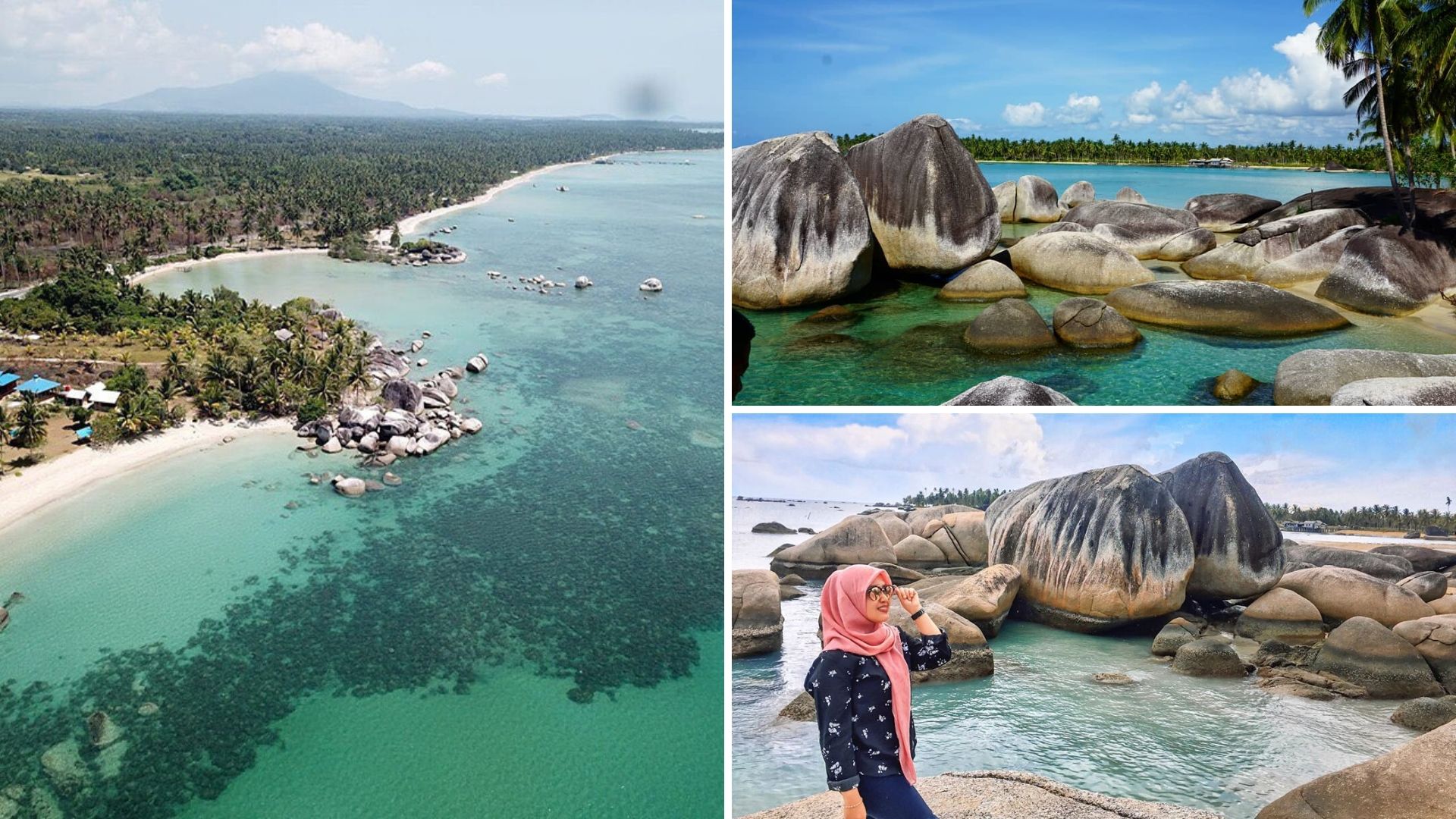 Pantai Batu Kasah, Destinasi Cantik di Natuna yang Mirip Pantai Laskar Pelangi. Indah Banget Sih!