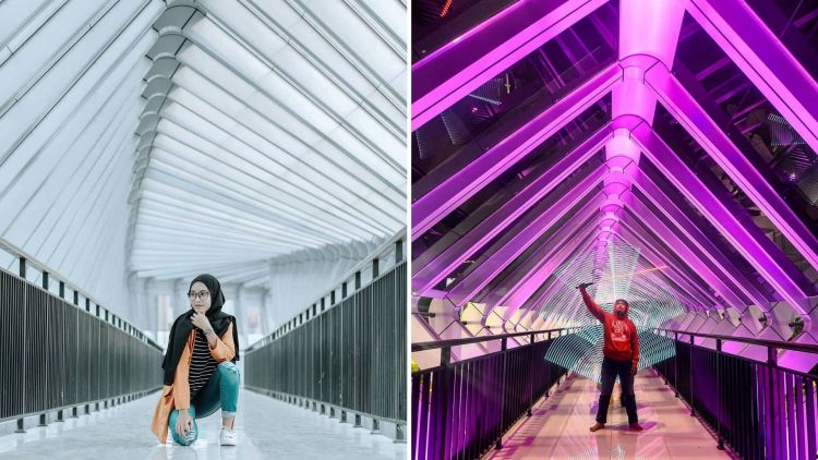 Baru Diresmikan, JPO Skybridge Pandanaran Semarang Langsung Viral. Nggak Kalah Sama JPO di Jakarta!