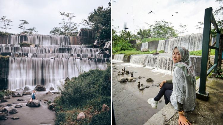 Grojogan Watu Purbo, Wisata Alam Terbaru di Jogja yang Begitu Memesona. Bagai Air Terjun Bertingkat!